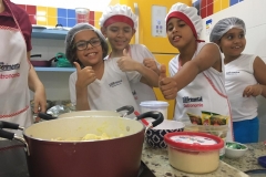 Aula de Gastronomia | Escola Experimental | Grupo 5 e Ensino Fundamental