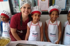 I Feira de Gastronomia da Experimental: Grupo 5 e Ensino Fundamental em Abril 2019