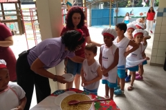 I Feira de Gastronomia da Experimental: Grupo 5 e Ensino Fundamental em Abril 2019